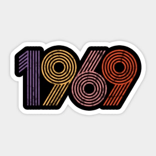 Experience the Magic: 1969 Beckons! Sticker